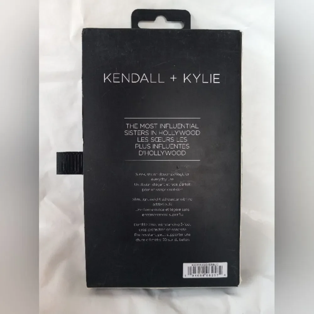 Kendall & Kylie Black Lace Fishnet Case for Apple iPhone X XS- TPU Classy Cover